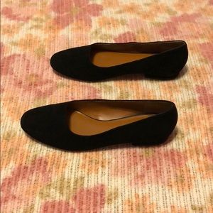 Black suede dress shoes